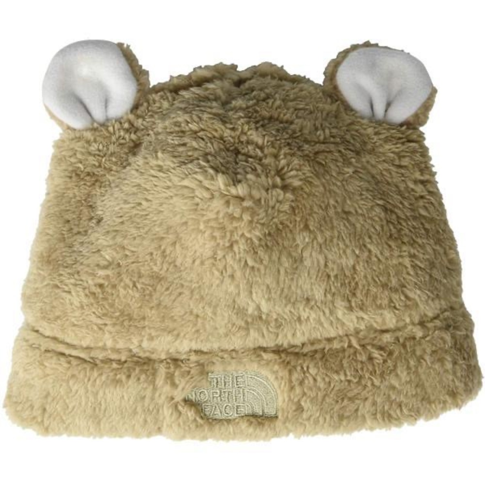 The North Face Kids Tan Fuzzy Bear Hat